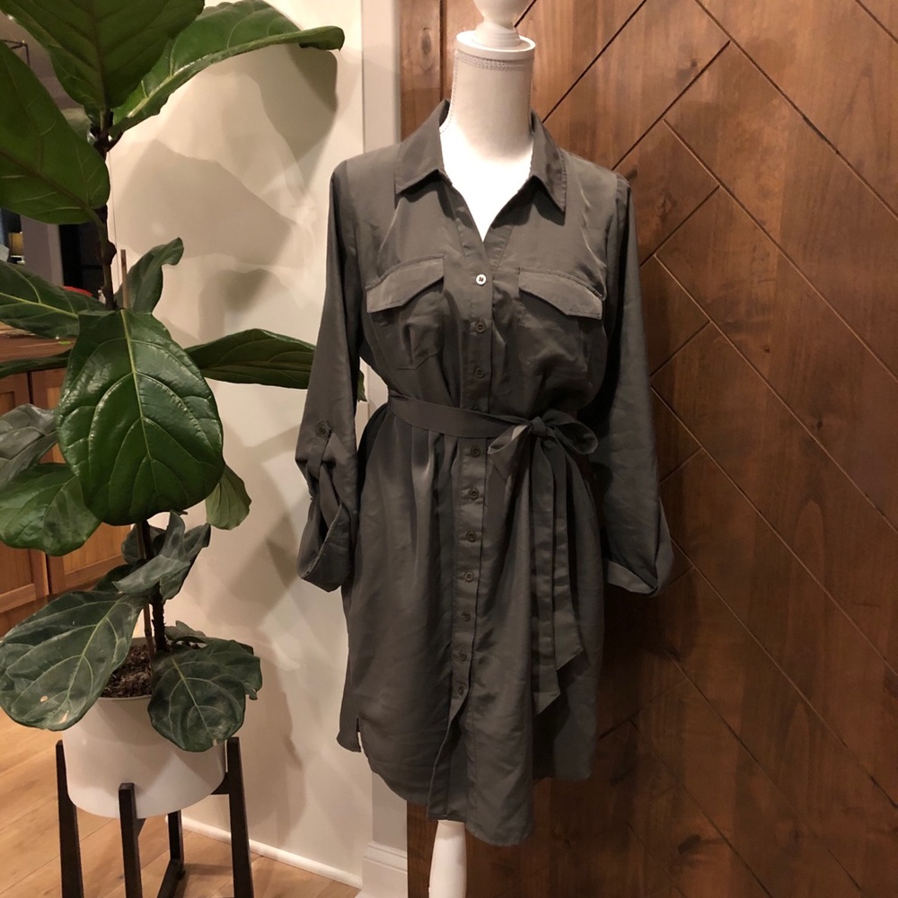 🤰🏻 Maternity Shirt Dress